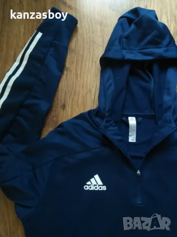 adidas Condivo 20 Track Hood - страхотно мъжко горнище Л, снимка 5 - Спортни дрехи, екипи - 48708789