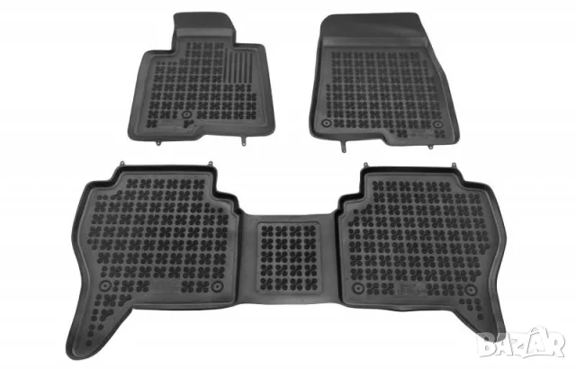 Гумени стелки Rezaw-Plast за Mitsubishi Pajero (1999-2006) - тип леген