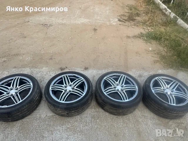 Алуминиеви джанти 5х112, снимка 4 - Гуми и джанти - 55610202