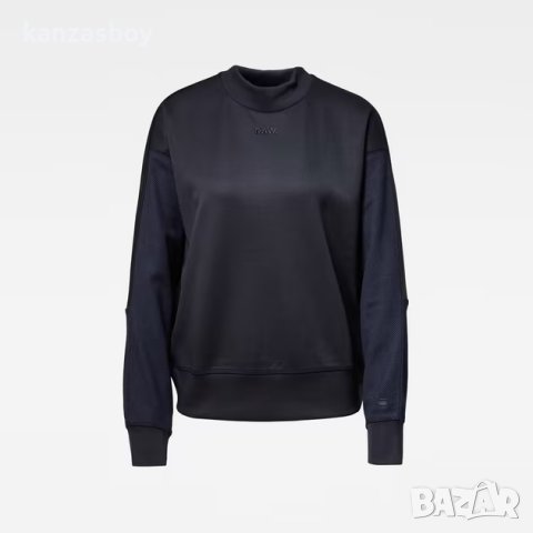 g-star pleat loose collar sw - страхотна дамска блуза КАТО НОВА, снимка 3 - Блузи с дълъг ръкав и пуловери - 39545478