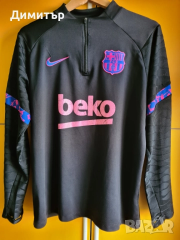 Горнище Nike на FC Barcelona Барселона, снимка 2 - Футбол - 52660323