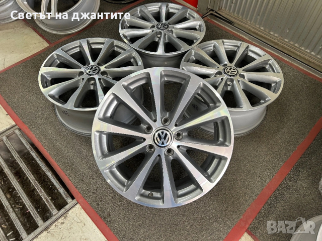 Джанти 17 Цола 5х112 VW Passat Tiguan Touaran Golf , снимка 3 - Гуми и джанти - 53875875