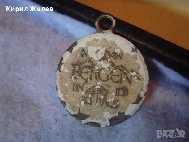 BERGEN Стар МНОГО РЯДЪК ЛОВЕН ЕМАЙЛИРАН СКАНДИНАВСКИ МЕДАЛ Гр. БЕРГЕН Норвегия 31173, снимка 7 - Антикварни и старинни предмети - 38165052