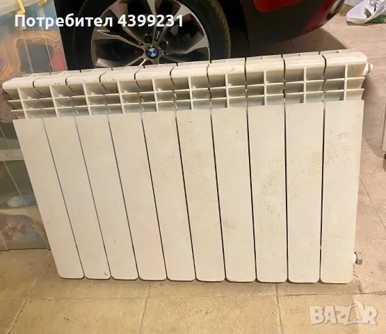 Алуминиев радиатор 10 ребра за парно, снимка 2 - Радиатори - 56121263