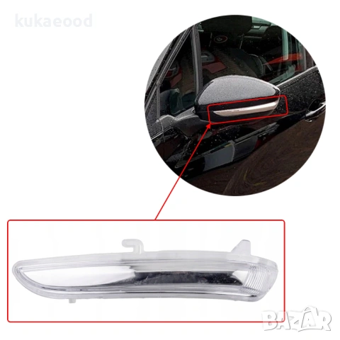 Мигач в огледало за Citroen C4 Cactus Facelift, снимка 5 - Части - 54203861