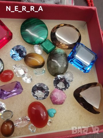  Естествени камъни, снимка 4 - Обеци - 38451225