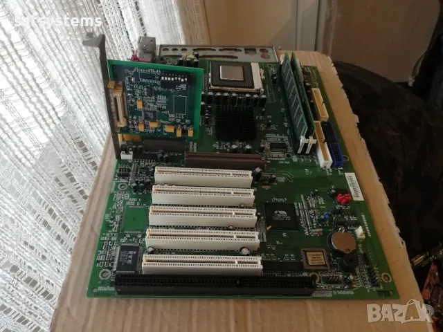 Дънна платка Wincor Nixdorf SCENIC 651/661 Socket 370 CPU+FAN+RAM, снимка 3 - Дънни платки - 48322328