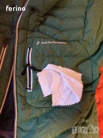 PEAK PERFORMANCE Пухено мъжко яке ,Л, снимка 7 - Якета - 52594332
