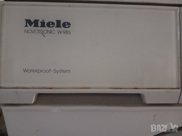  Продавам преден панел с платка за пералня MIELE Novotronic W985, снимка 4 - Перални - 42414428
