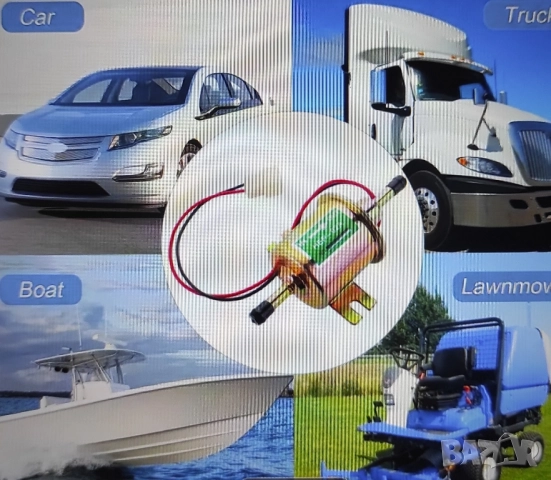 Електрическа горивна помпа.Изходно налягане 2.5-4 psi, дебит 70 л./ч.,12 v.,1.2 a., снимка 5 - Части - 52479382
