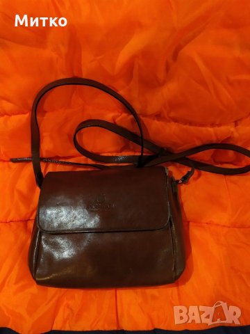 Чанта естествена кожа уникат "PETTINATI" FIRENZE ITALIA-за ценители, снимка 1 - Чанти - 31570723