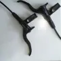 Пълен комплект хидравлични спирачки Shimano BR-MT410 + дискове 180mm / 160mm, снимка 2