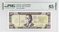 Либерия 20 долара 2003 година  PMG 65, снимка 1