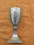 Посребрена висока чаша, снимка 2