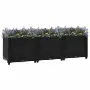 vidaXL Повдигната леха, 120x40x38 см, полипропилен, снимка 2