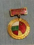 Значка от соца с емайл ОТЕЧЕСТВЕН ФРОНТ за КОЛЕКЦИЯ 49492, снимка 1