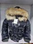 Дамско яке с естествена лисица Moncler код 15, снимка 1 - Якета - 34907917