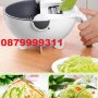 Резачка за зеленчуци и ренде + аксесоари 9 в 1 SORTEX чопър тв чопар, снимка 5