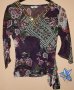 НОВА прозрачна и ефирна дамска блуза в етно стил. Р-р S. ЦЕНА 12 лв., снимка 1 - Корсети, бюстиета, топове - 42774274