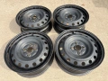 4 броя железни джанти+тасове за Toyota Yaris-Hybrid 15, снимка 7