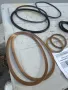 Ремонтен комплект ЦС-110 уплътнители за хидравличен силов цилиндър НОВ СССР, снимка 2