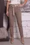 Панталон “Brown Adorati Line” – кафяв панталон с колан арт.8029, снимка 1