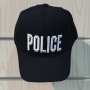 Нов мъжки комплект (сет): бяла мъжка блуза (тениска) тип Lacoste + шапка с козирка POLICE , снимка 3