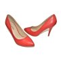 Дамски елегантни обувки червено , снимка 2