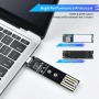 Външна кутия за M.2 NVMe SSD– USB 3.1 Gen 2 (10Gbps), без инструменти, снимка 5