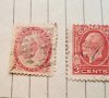 2бр пощенски марки Канада 1898 и 1933 г., снимка 1 - Филателия - 37789976