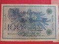 Райх банкнота 100 марки 1908г. Германия рядка за колекционери 28297, снимка 5