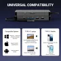 AUIMCE Докинг станция 2х HDMI и USB C порт, до 4K/60Hz, MacOS/Windows, снимка 4