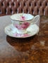 Колекционерска чаша за кафе от костен порцелан, снимка 3