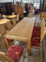 К-т Масивна Разтегателна Трапезна Маса с 8 бр.Стола-внос от Германия!, снимка 8