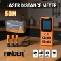 Професионална лазерна ролетка FINDER, 50 метра, снимка 3