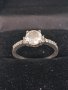 Красив сребърен пръстен със сапфир 3А, снимка 5