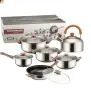 Комплект съдове за готвене 12 части – 39 €, снимка 6