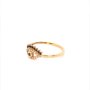 Златен дамски пръстен 1,21гр. размер:57 14кр. проба:585 модел:20057-2, снимка 2