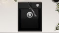 Кухненска Мивка от гранит модел РИГА XXL 430 x 500 mm - Черна, снимка 5