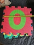Цветен пъзел килим с цифри, снимка 2