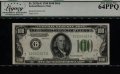 USA 🇺🇸 $ 100 DOLLARS 1934 год. FRN CHICAGO. DARK GREEN SEAL .LOG 64 PPQ 