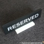 Табелка Резерве с допълнителна информация - Reserved - сватба, ресторант, снимка 1