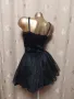S/M Черна,къса  рокля , снимка 5
