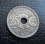 Стара монета 25 сантима 1929 г. Франция- красива !, снимка 5