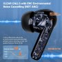 Aoslen Безжични слушалки, Bluetooth 5.3 IPX7 водоустойчиви черни, снимка 3