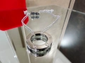 CARTIER Love White Gold Large Pendant Дамскo Колие, снимка 1