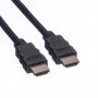 Кабел HDMI M - HDMI M Roline 11.04.5542 Черен, 2м HDMI M to HDMI M High Speed, снимка 3