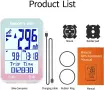 Bikevee GPS Bike Computer – безжичен велокомпютър с GPS, 2.4" LCD, IPX7 и автоматична подсветка, снимка 9