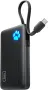 Преносимо зарядно устройство INIU, 10000 mAh Power Bank с вграден USB-C кабел, 20 W, снимка 1