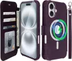 VANAVAGY Калъф за iPhone 16 Plus, Magsafe съвместим, RFID блокиране, снимка 1